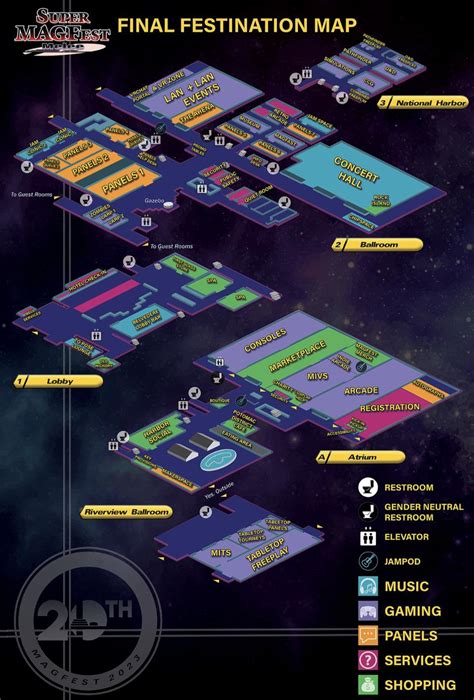 magfest 2024|magfest 2024 map.